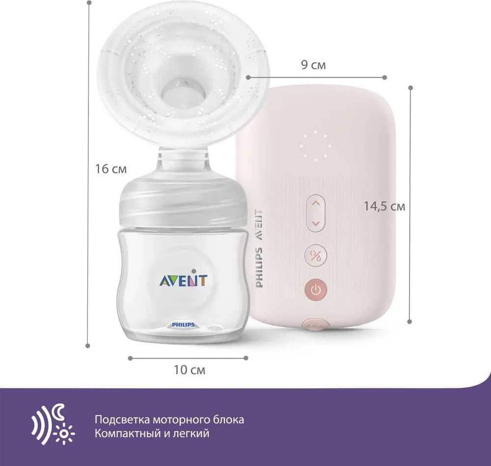 электронный молокоотсос двухфазный Philips Avent  SCF395/11  (new)