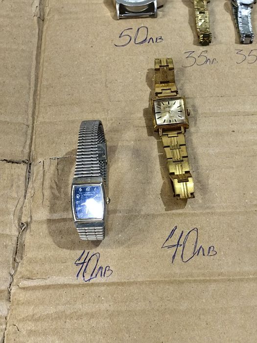 Часовници Casio, Seiko, Raketa, Diesel, Chaika и др