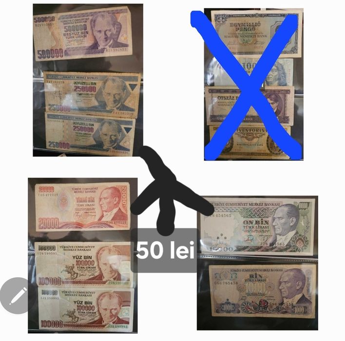 Bancnote straine circulate