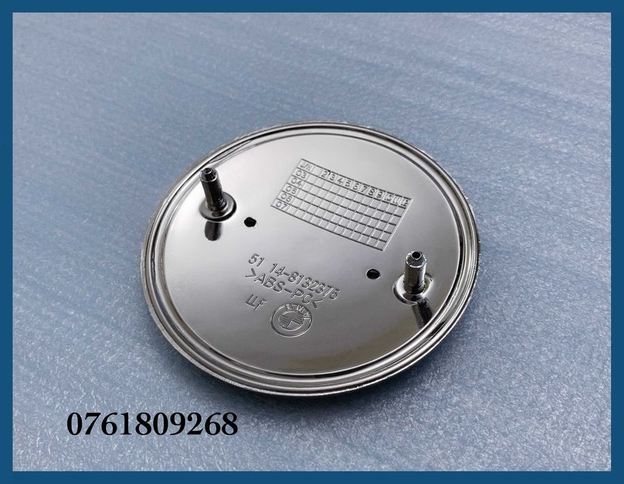 Emblema logo BMW pentru capota / portbagaj 82mm