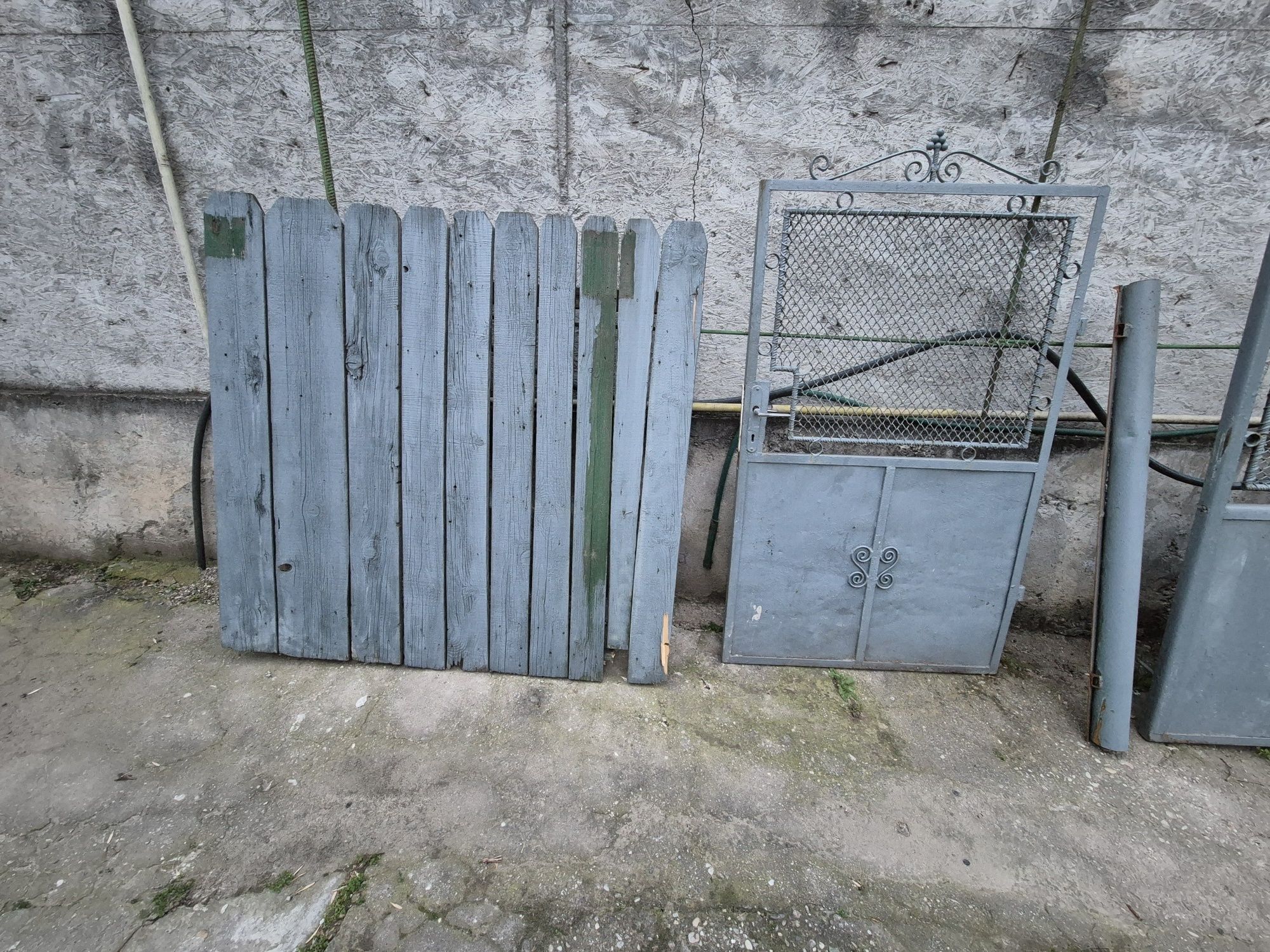 Vand gard metalic + poartă
