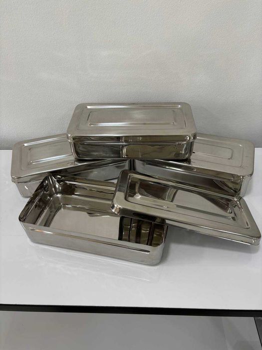 Контейнер и поднос для инструментов и отходов. Лоток почкообразный