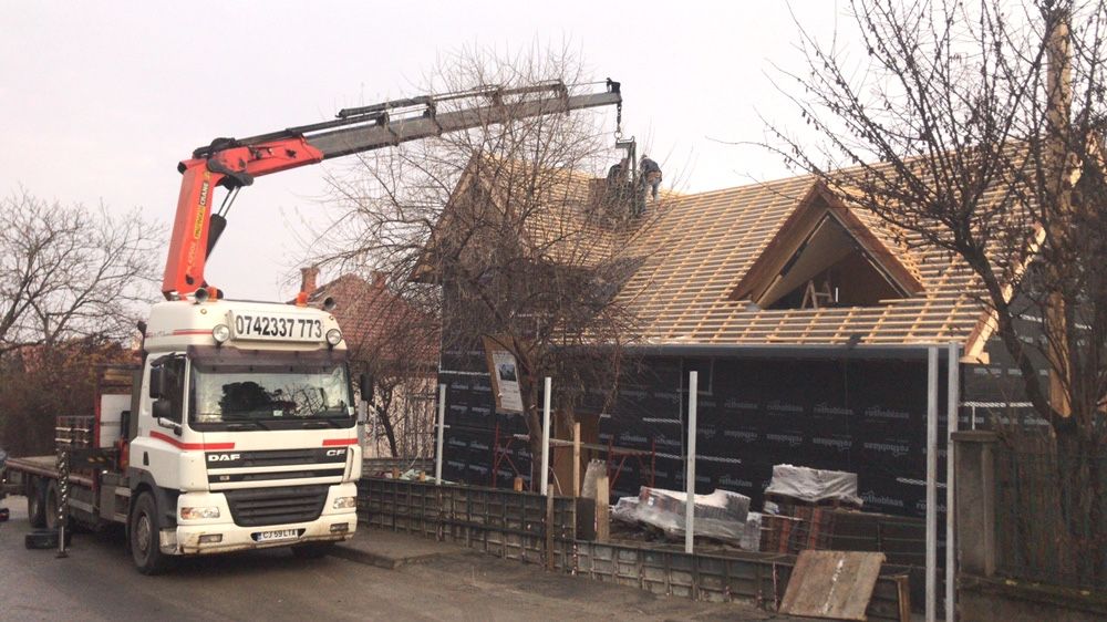 Macara/ transport cu automacara/camion cu macara