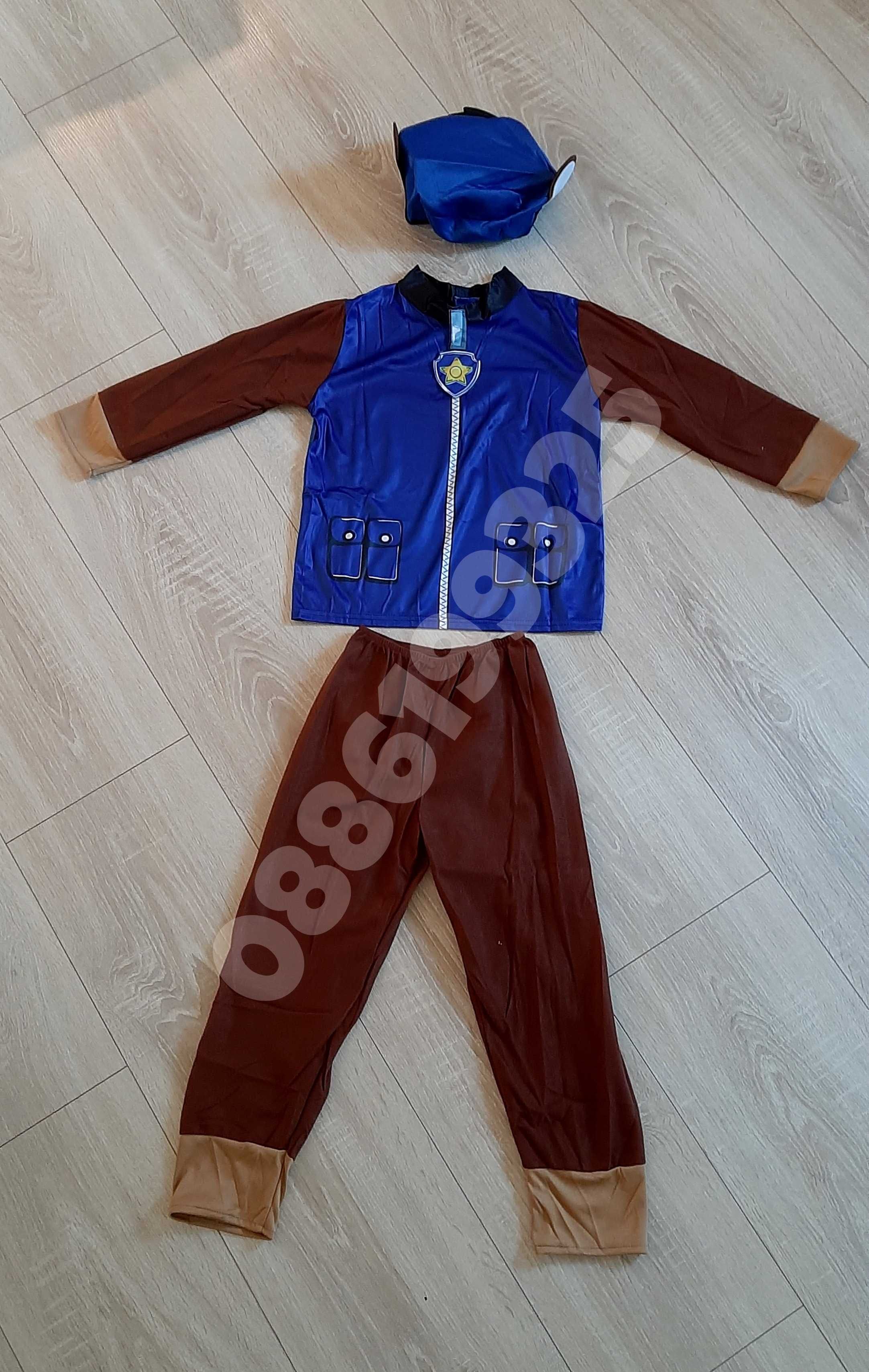 Детски костюм Пес Патрул Куче Чейс, Подходящ за Хелуин