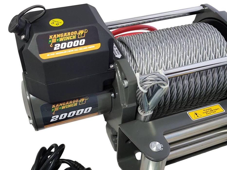 Troliu electric K 20000 E 24V KangarooWinch - 9090kg
