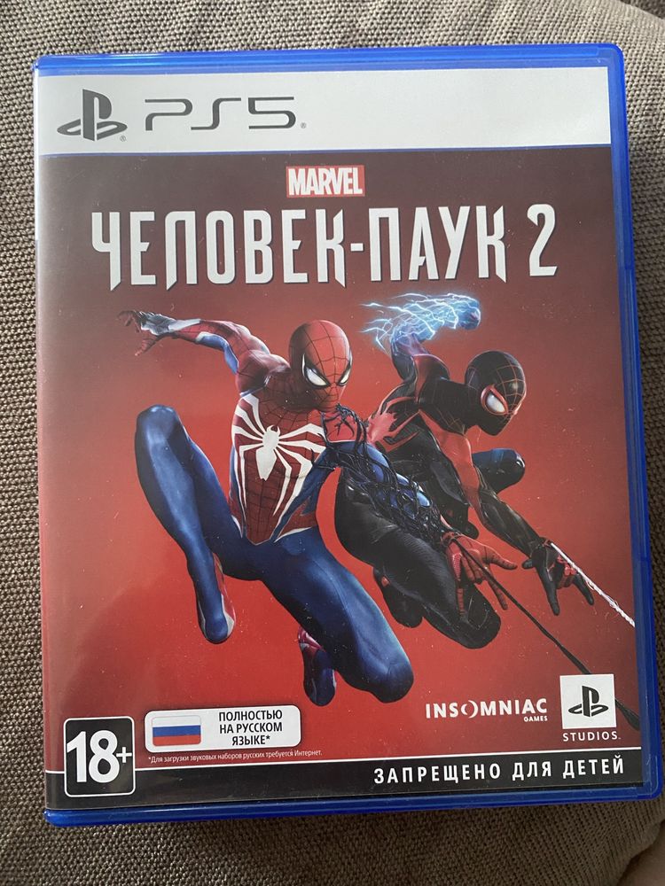 Игра для приставки  ps5 человек паук 2