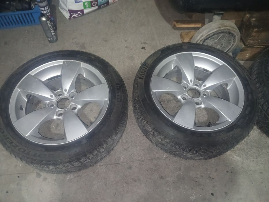 Vând roti de iarna bmw  5x120 r17