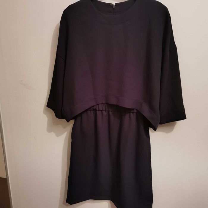 Vând rochie COS, 38, bleumarin stare perfecta, 130 lei