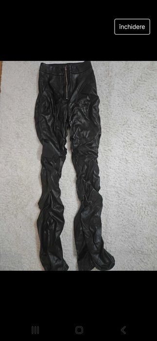 Pantaloni piele Shein