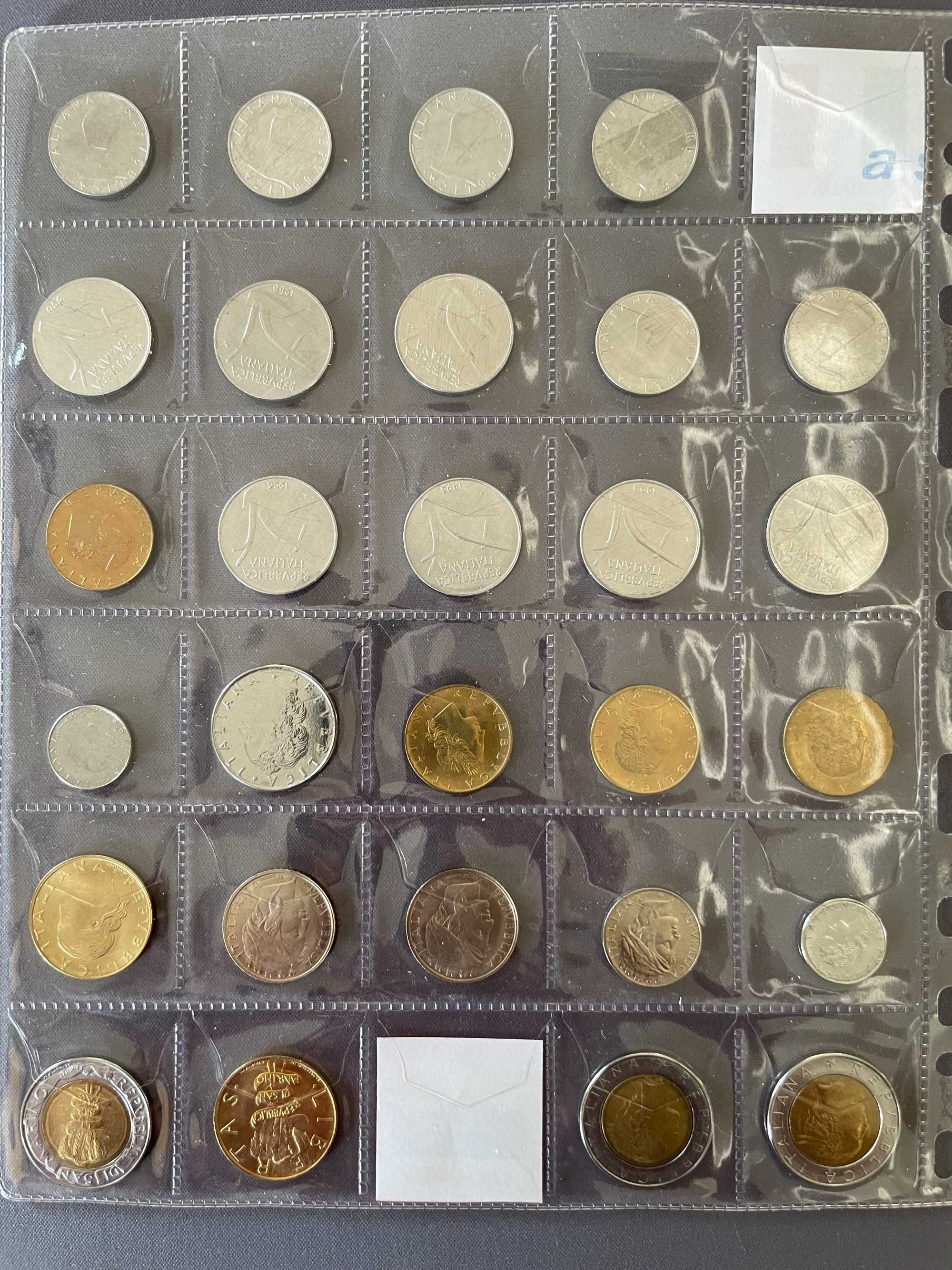 Monede Italia si San Marino UNC