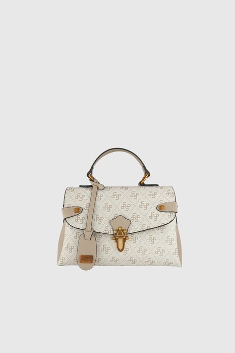 НОВО! ЛИКВИДАЦИЯ! Дамска чанта с метална закопчалка Silver&Polo