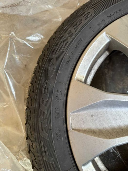 Set jante si cauciucuri 195/55/R16 Dacia Logan 3