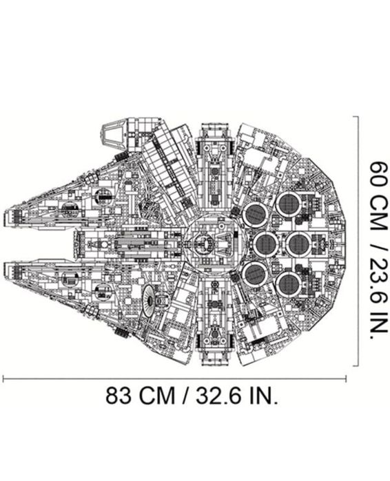 Vand Lego Millenium Falcon sigilat
