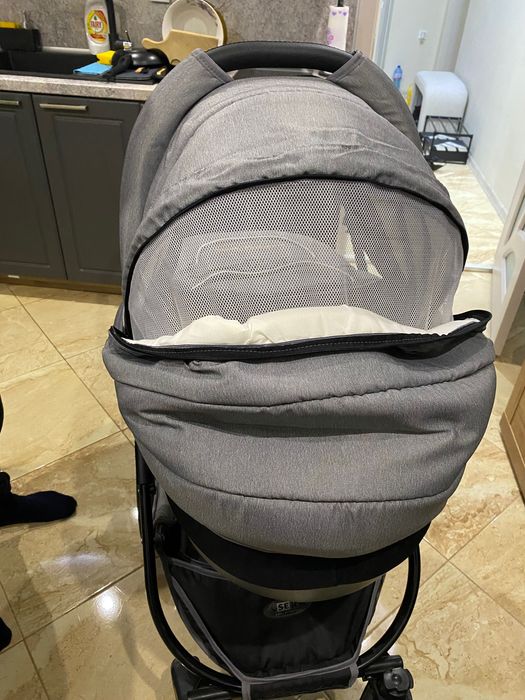 Бебешка количка 2 в 1 - Zippy Lux: Silver