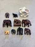 Bibelouri bibelou elefant elefanti de colectie cu 10 piese cu pret mic