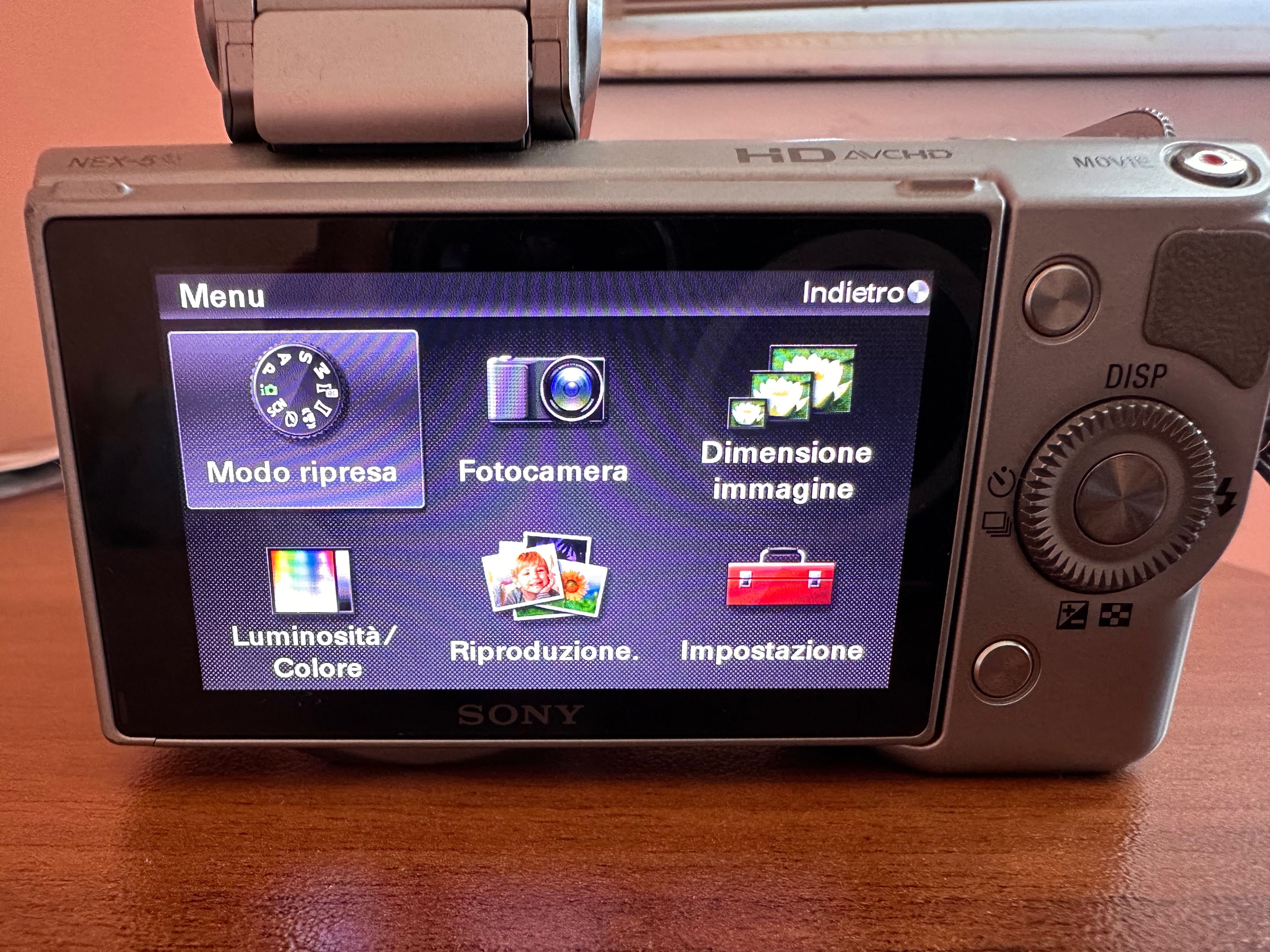 Sony nex 5 + Sony vario 18 55 oss