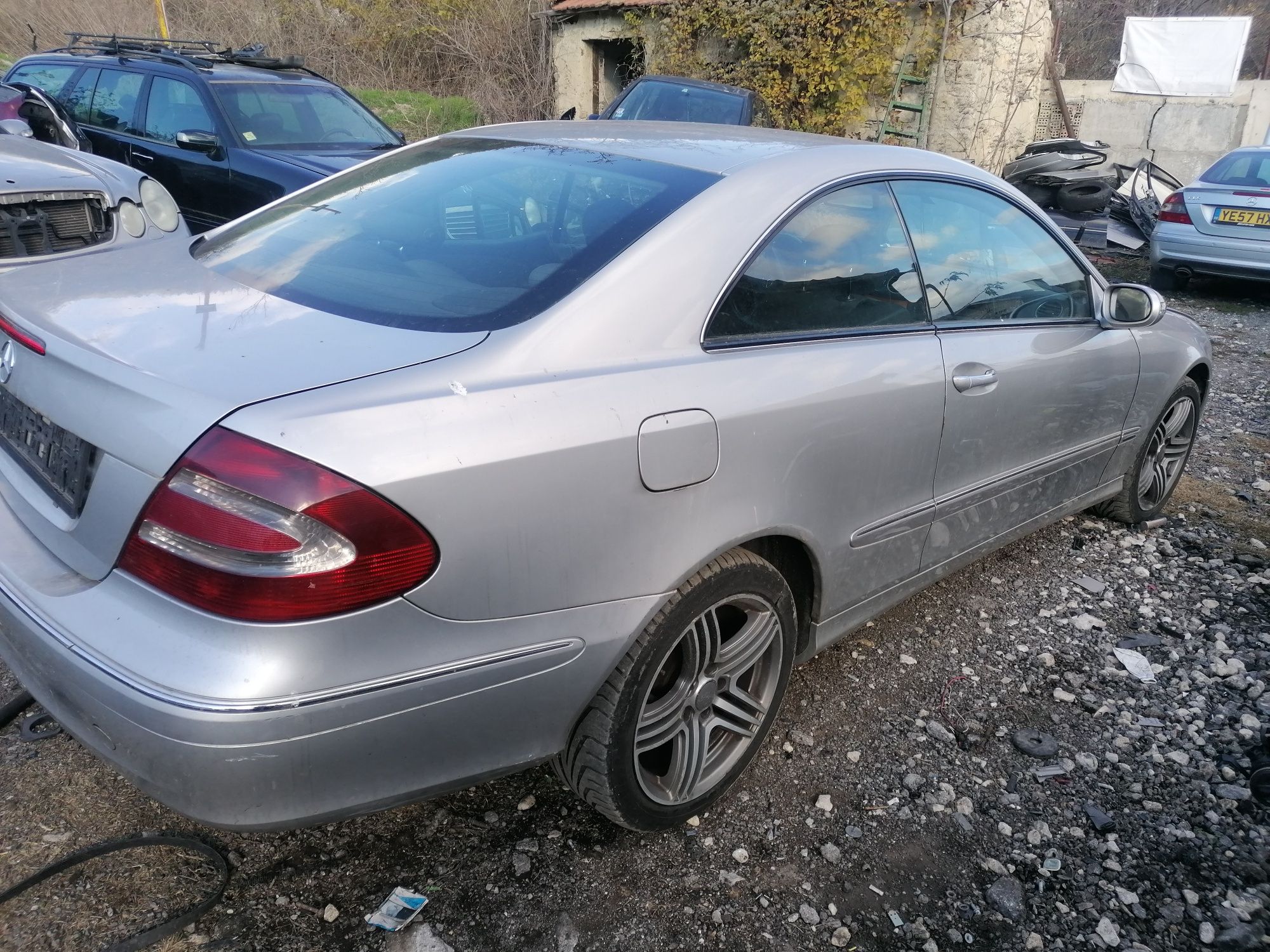 На части! Mercedes CLK270 CDI W209