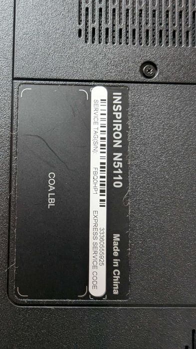 Dell Inspiron N5110