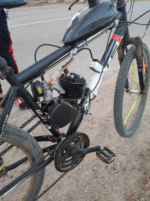 Schimb bicicleta cu motor 80cc