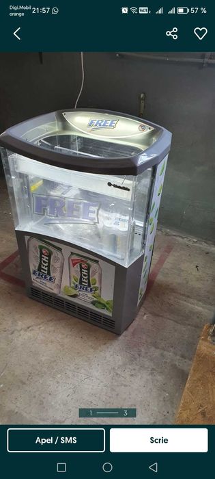 Vitrină slim /frigider slim /vitrine slim