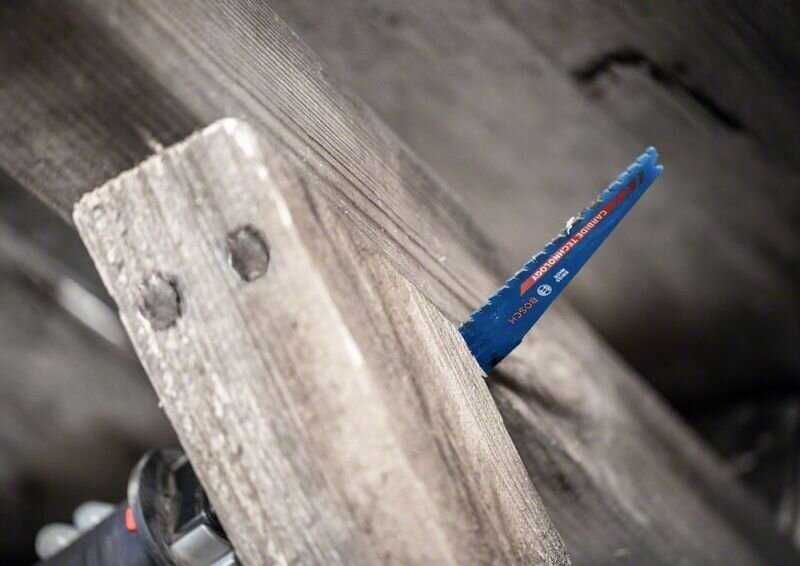 Промоция!EXPERT Карбиден нож за саблен трион Wood+Metal S1156XHM Bosch