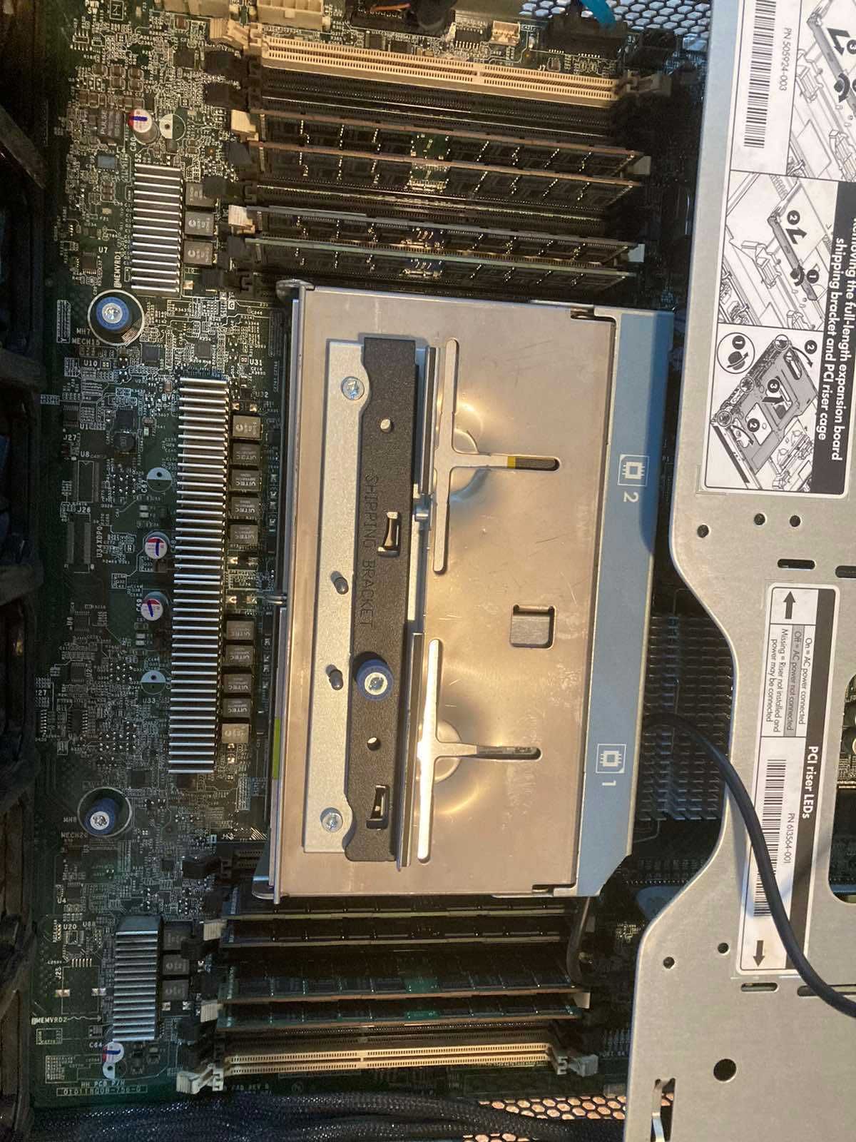 HP DL380 G6/ 128GB RAM/ 2x Xeon x5680 6c (12 общо)/ Quadro K2200 (4GB)