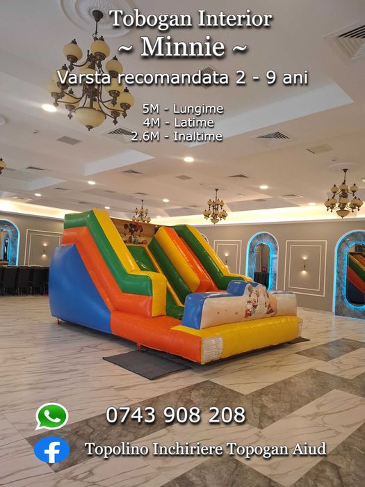 Tobogane  Gonflabile pentru diferite evenimente