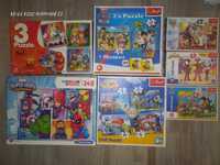 Lot puzzle 3 ani ( 7 puzzle-uri)