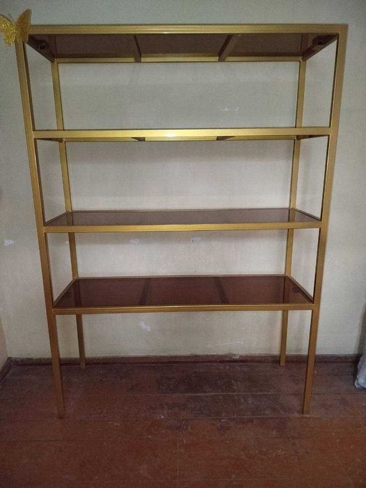 Торговый стеллаж премиум-класса
Элегантное сочетание золота