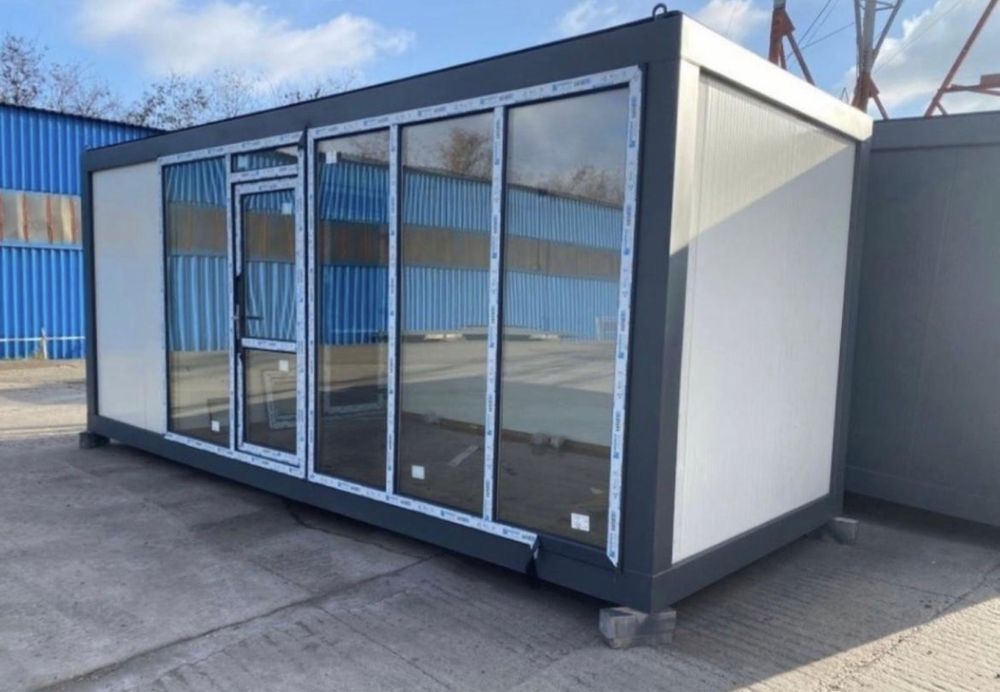 container vitrina gri antracit 6000x2400