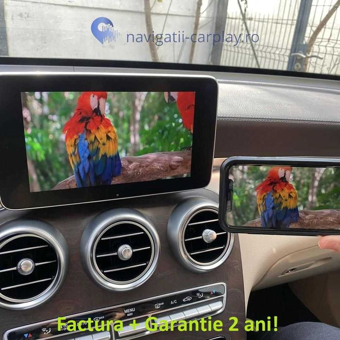 Apple Carplay & Android Auto Mercedes GLC x253 & C Class w205