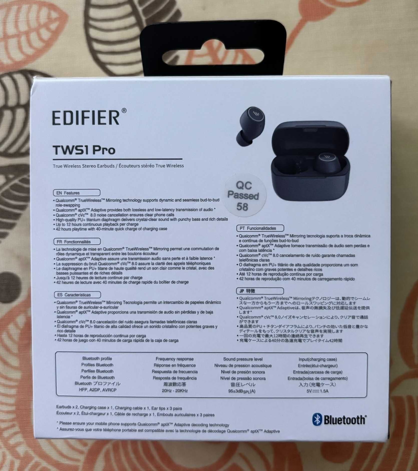 Продавам безжични слушалки Edifier TWS1 Pro