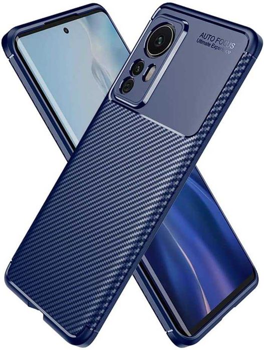 Husa Premium antisoc model Carbon pentru Xiaomi 12 5G / Xiaomi 12X