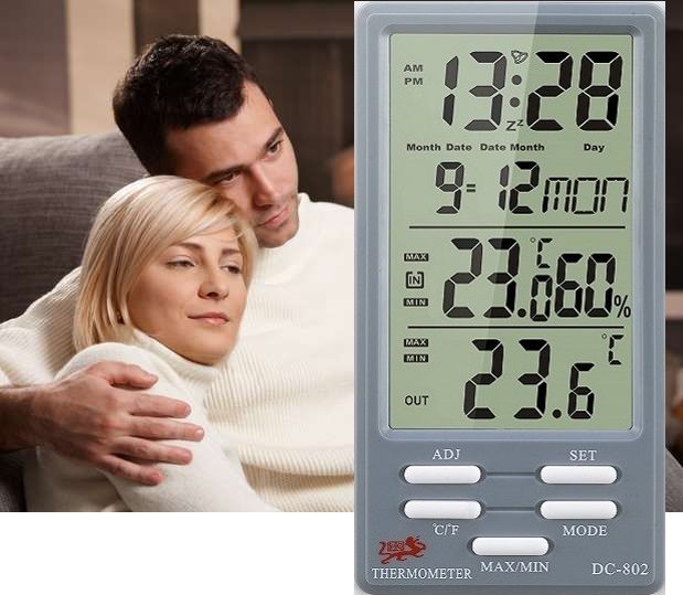 Метеостанция для дома - гигрометр/термометр. Гарантия 1 год