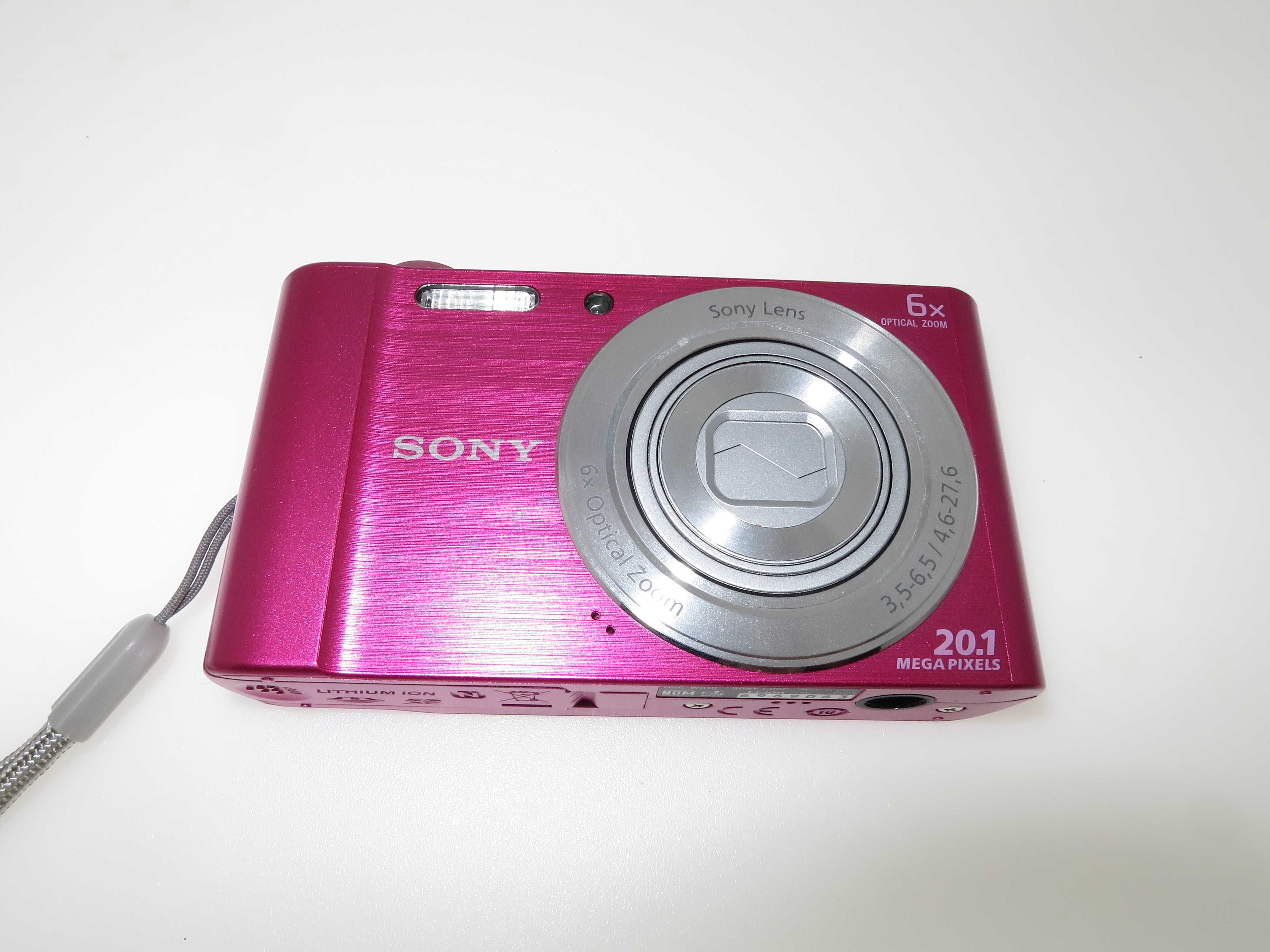 Компактен фотоапарат Sony Cyber-shot DSC-W810 Розов като Нов - Отличен
