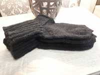 Вязанные тёплые шерстяные носки