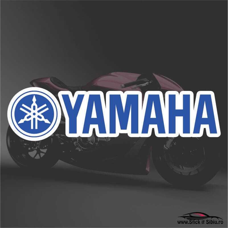 Yamaha-Model 3-Stickere Moto