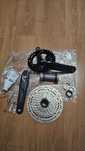 Angrenaj Shimano Deore cu monobloc si pinioane