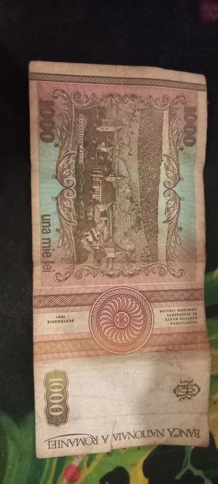 Bancota Mihai eminescu 1000 lei 1991