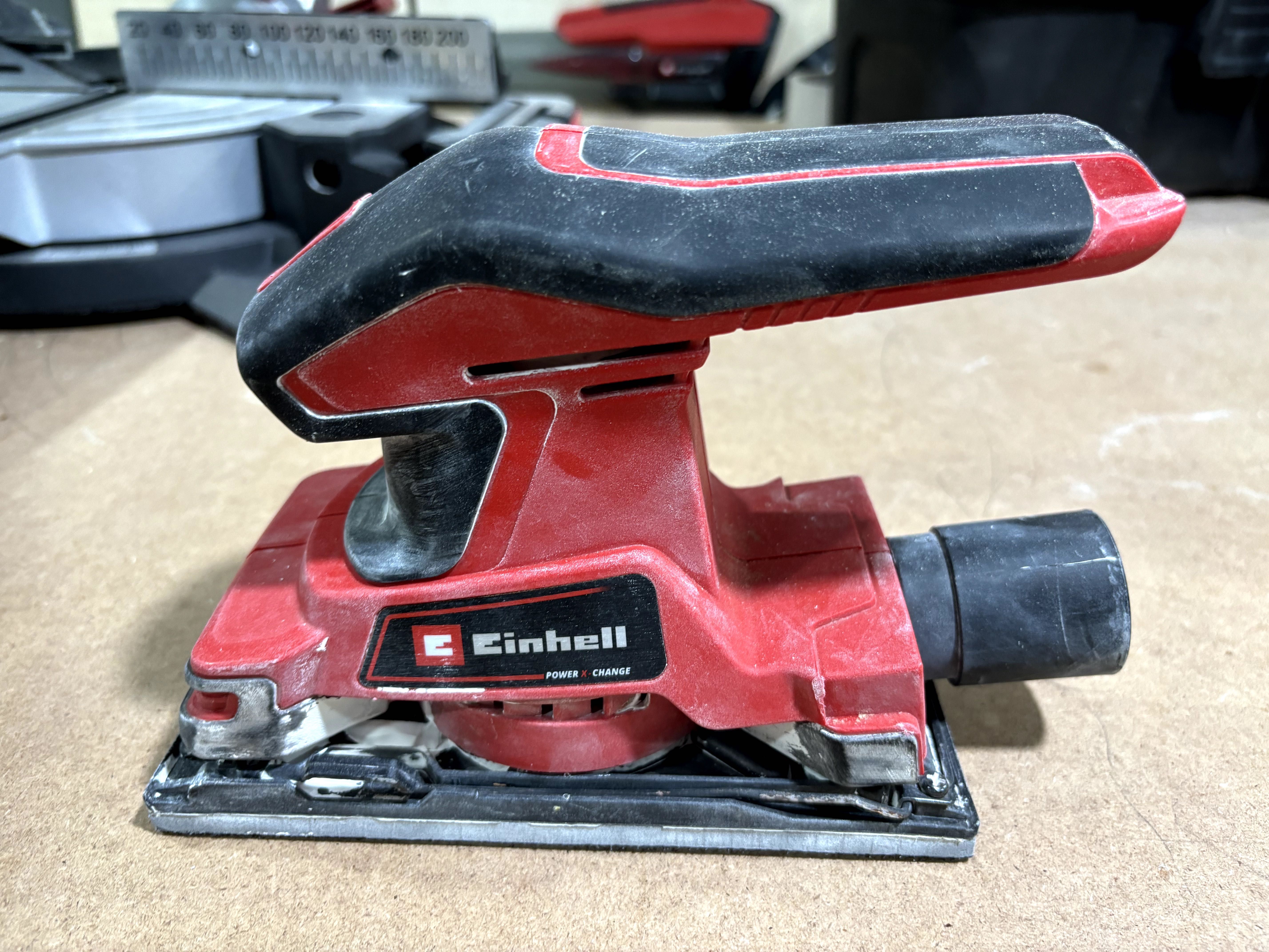 Slefuitor orbital pe acumulator Einhell TC-OS 18/187 Li Solo, PXC