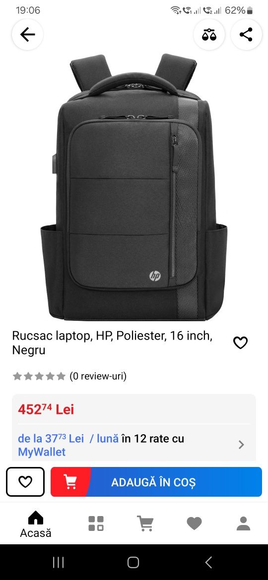 Rucsac Laptop HP 16 inch