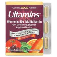 Ultamins, мультивитаминный комплекс для женщин 60 растительных капсул