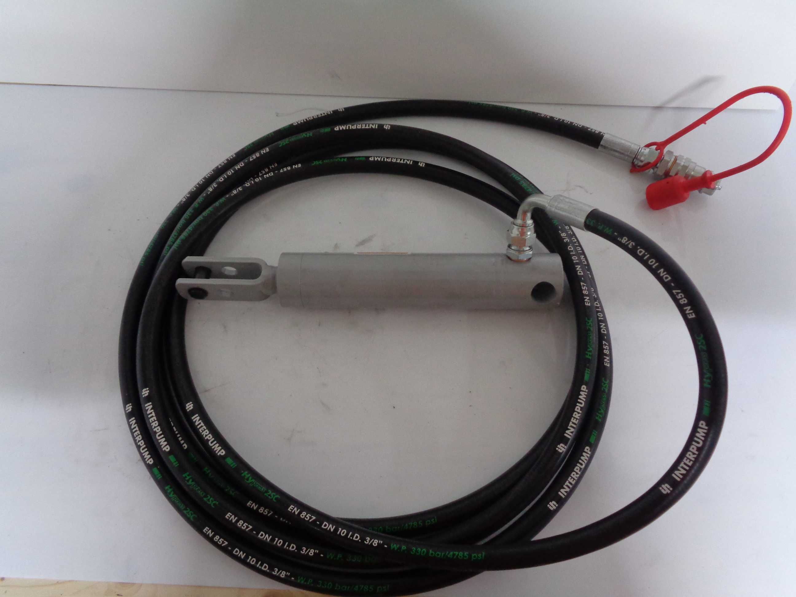 Kit cilindru frana remorca complet de furtun 5 metri cupla rapida