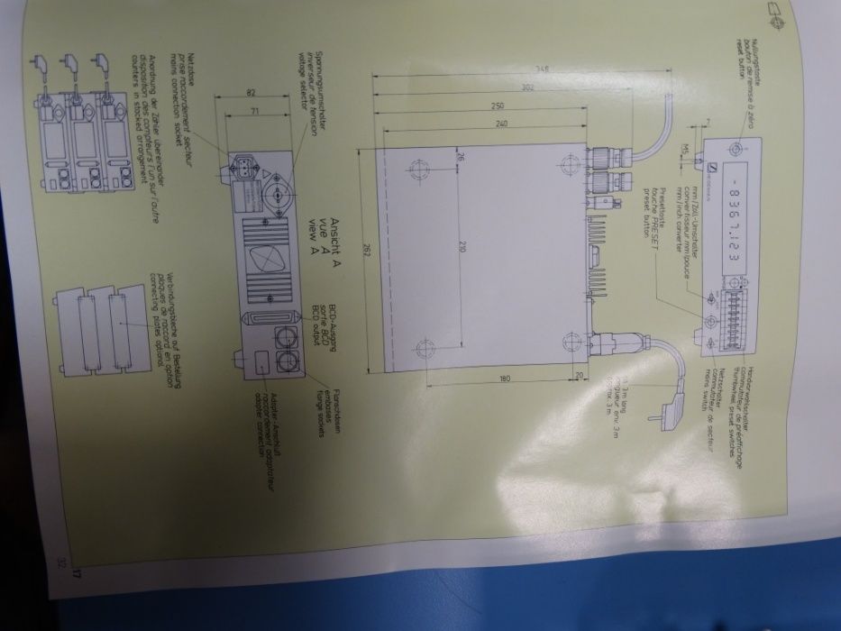 Цифрова индикация HEIDENHAIN VRZ 183A