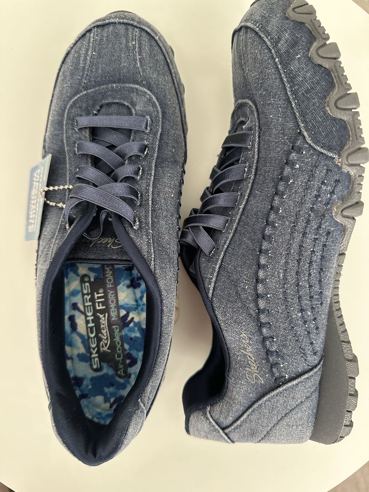 SKECHERS Denim кроссовки женские