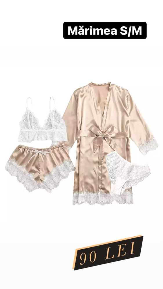 Pijama satin set