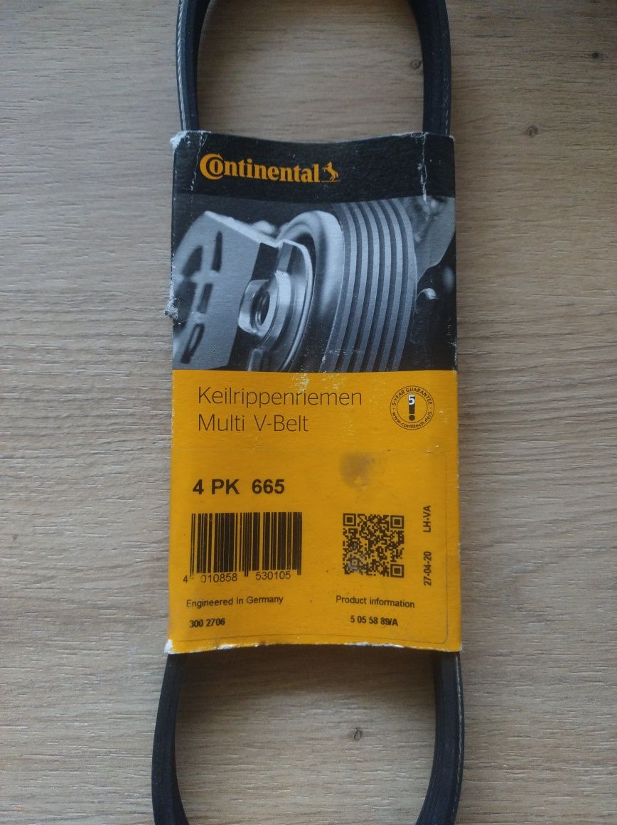 Пистов ремък Continental 4 PK 665