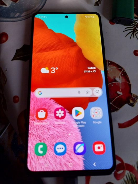 Samsung A51 забива