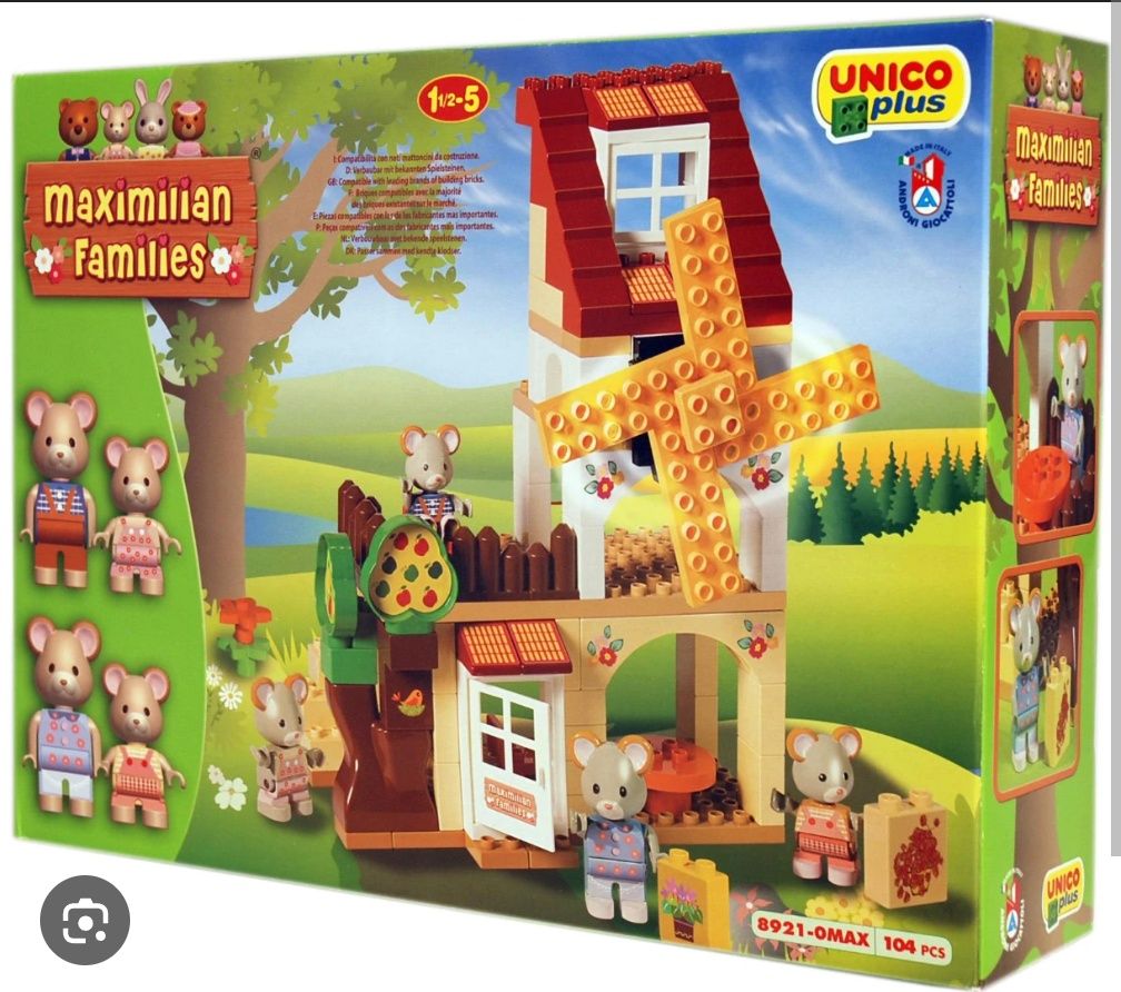 Огромен конструктор 270 части Unico Maximilian