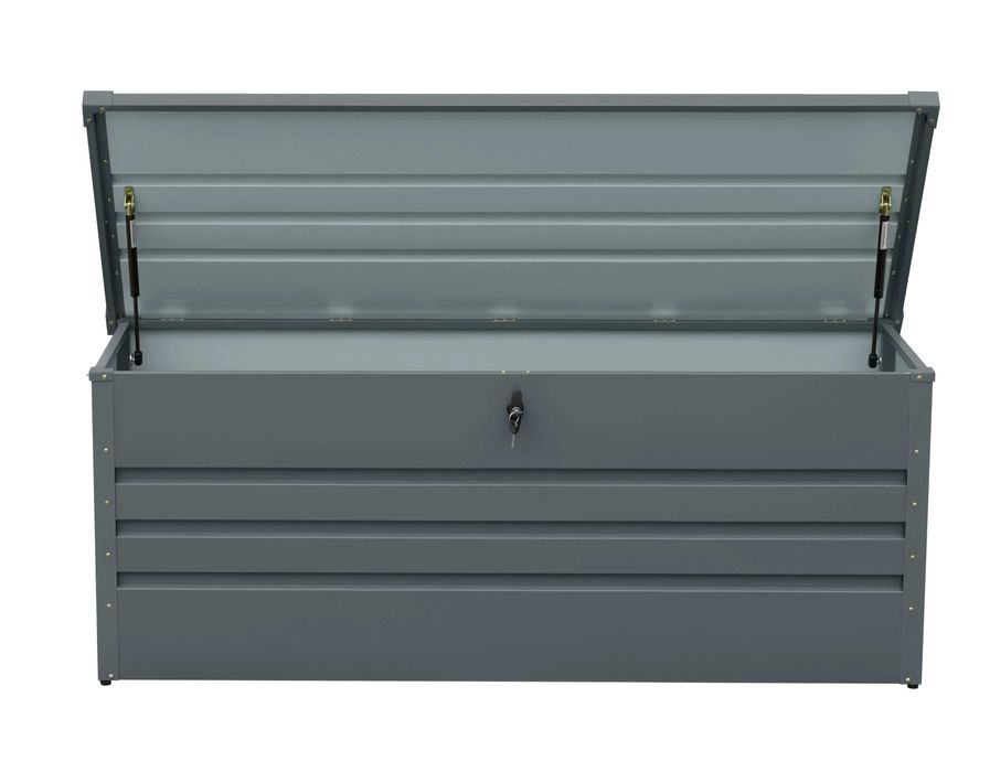 Lada depozitare gradina metalica L 600L - 70 x 165 x 62 cm antracit